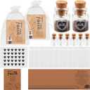 36 Sets Mustard Seed Faith Bottle Mustard Seed Gift Bulk Have a Little Faith Card Christian Gifts Set Christian Religious Gifts Small Faith Based Comfort Baptism Gift Inspirational Gifts