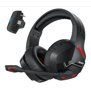 BINNUNE Xbox Wireless Gaming Headset for Xbox Series X/S, Xbox One,120H UltraLong Battery, Bluetooth 5.3 Gaming Headphones with NoiseCanceling Mic, Comfortable OverEar Headphones