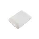 Memory Foam Pillow for Sleeping, Comfortable Camping Pillow, Easy to Carry Portable Bag, Soft, Breathable, Washable Pillowcase, White, 28" x 17"x 5" Inch