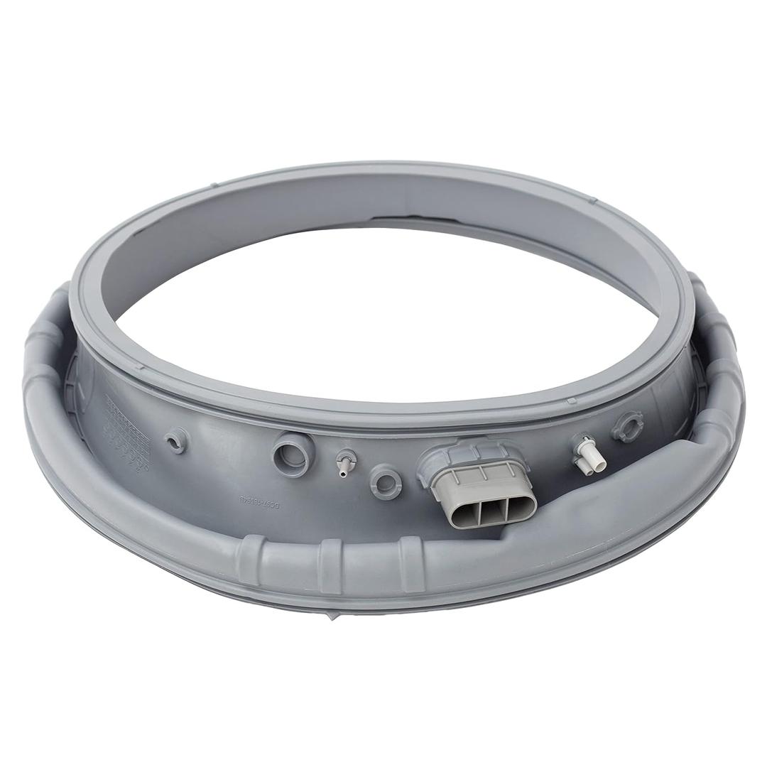 DC97-18094B Washer Door Boot Seal Gasket Fit with Samsung WF42H5000AW/A2-00 WF42H5200AP/A2-00 WF42H5200AW/A2-00 WF42H5200AF/A2-00,