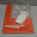 Beeveer 32 x 24 Inch Photo Booth Selfie Frame Prop Booth for Birthday Event Parties Large Blank DIY Cutout Props for Funny Decoration Christmas, Holiday Supplies (Red)