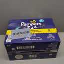 Pampers ZZZ Overnight Diapers, Size 3 (16-28 lbs), 116 Count, Nighttime Protection Disposable Baby Diaper, Night Time Leak and Skin Protection