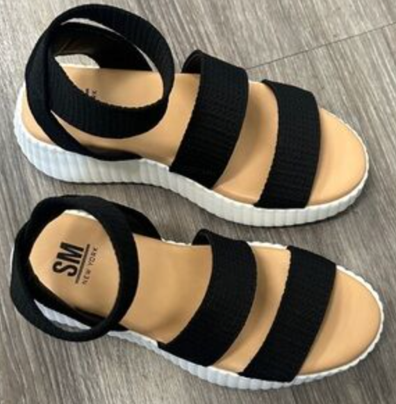 SM NEW YORK DIAMOND SANDALS, WOMENS SIZE 9.5