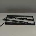 Pipishell Tilt TV Wall Mount Bracket Low Profile for Most 23-55 Inch LED LCD OLED 4K Flat Curved TVs up to 99lbs Max VESA 400x400mm, 8 Tilting for Anti-Glaring, Fits 8-16 inch Wood Stud