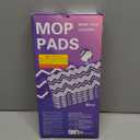 Reusable Mop Pads Refills Compatible with Swiffer Wet Jet Spray Mop, Wet Pads Refill WetJet Pads Refills for Swiffer Mop, Microfiber Mop Pad Replacements Wet Dry Mop Heads for Floor Cleaning, 6 Pack (White)