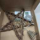 Rustic Nature Christmas Tree Star in Mini or Large