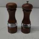 Olde Thompson 6 Caffe Wood Pepper Mill and Salt Shaker Set