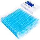 Flexible Ice Packs for Cooler Freezer Lunch Boxes Reusable Long Lasting (Blue for refrigerate Type)