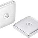 uxcell Square Nuts, M6x25mmx5mm Zinc-Plated Metric Coarse Thread Assortment Kit, 9 Pcs