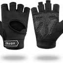 Ihuan New Breathable Workout Gloves For Women & Men - No More Sweaty & Full Palm Protection Gym Exercise, Fitness, Weightlifting