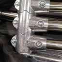 C Stand With Boom Arm - Photography Light Stand, Max Height 10.5ft/320cm, 4.2ft/128cm Holding Arm, Stainless Steel Heavy Duty Silver (CXJH01)