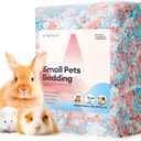 BUCATSTATE Hamster Bedding 50L, 99% Dust-Free Guinea Pig Bedding Odor Control Paper Bedding, Cozy Small Animal Bedding for Rabbit Rat Syrian Dwarf Hamsters Gerbils (Confetti)