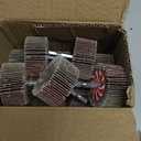 AUPREX 10 Pcs Flap Wheel Sander Set with 1/4 Inch Hex Shank, 80 Grits Sanding Wheels for Drill, Die Grinder Sander Attachment for Removing Rust-2 Inch