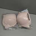 Amazon Essentials Women's Push-Up Cotton Bra, Pack of 2 (34DD, Grey Heather/Pearl)