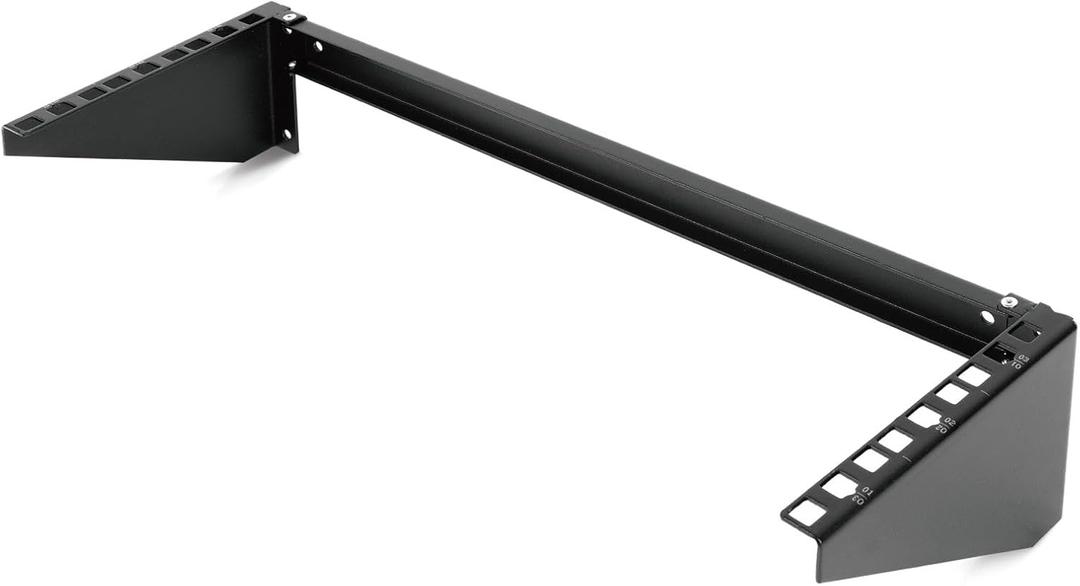 Tecmojo 3U Vertical Wall Mount Rack and Bracket for 19" Rack Mount Network and Server Equipment