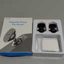 Coolpow2 Packs Magnetic Phone Holder for carStrong Magnetphone holders for your car phone holder Mount for Car4 Metal PlateUniversal Dash cell phone car mount for iphone Samsung car accessories (Black)