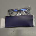 BLUEMOKY Reading Glasses for Women Men, Blue Light Blocking Glasses 2 Pack, Computer Readers, Spring Hinge