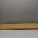 BAOYOUNI Adjustable Closet Tension Shelf Rod Expandable Clothes Hanging Rail Pole Dividers Wardrobe Space Saving Storage Organizer Ivory, 46.85-75 Inches