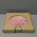 N&T NIETING Artificial Flowers 25pcs Real Looking Artificial Roses with Stems for Valentine's Day Mother's Day Wedding Bridal Bouquet Party Baby Shower Cake Decoration, Series Red