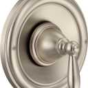 Moen Brantford Brushed Nickel Traditional 1-Handle Posi-Temp Pressure Balancing Valve Trim Kit, Valve Required, T2151BN