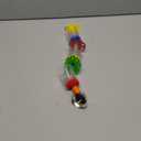 Super Bird Creations SB632 Foraging Bottoms Up Bird Toy with Clear Acrylic Cups, Medium/Large Bird Size, 18 x 2.5