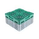 Restaurantware Green Glass Rack, 19.7 x 10.5 In