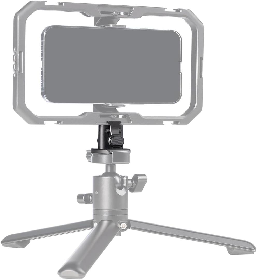 SmallRig Quick Release Adapter for SmallRig Quick-Release Mobile Phone Cage Series, for Tripods, Gimbal Stabilizers, Sliders, and Other Equipment with Tripod Heads for Arca-Swiss - 4609