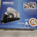 HERZO Dust Shroud Dust Extraction Cutting Guard for 5 inch and 4-1/2 inch Angle Grinder