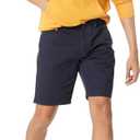 Amazon Essentials Men's Straight-Fit 7" Inseam Stretch 5-Pocket Shorts (33, Midnight Blue)