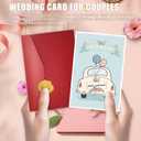 Wedding Card, Bridal Shower Card, Funny Wedding Cards for Bride and Groom, Engagement Congratulation Cards for Couple