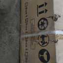 GarveeLife Hardtop Gazebo 12 ft x16 ft for All Weather, with Double Metal Roof, Net, and Curtain, Permanent Building for Patio, Deck, Backyard, Lawn, and Garden (Gray)