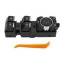 OKAY MOTOR JC3Z14529CA Power Door Window Switch Front Left Driver Side for 2017-2022 Ford F-250 F-350 Super Duty 2018-2022 F-450 F-550 Super Duty 6.2L 6.7L 6.8L 7.3L SW7927