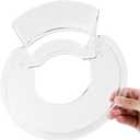 Pouring Shield for KitchenAid-Secure Pouring Shield with Removable Pour Spout for KitchenAid 4.5-5 Quart Tilt-Head Stand Mixers, Splatter Guard Fits for Stainless Steel, Glass, Ceramic Bowls