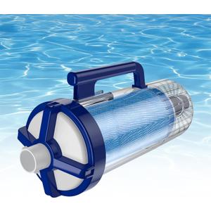 Upgraded W530 Pool Leaf Canister w/Mesh Bag Large Capacity Compatible with Hayward Pen-tair Pool Vacuum Cleaner Navigator Aquanaut Kreepy Krauly Heavy Duty Open Line Pool Leaf Catcher R211084K