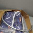 LERGNA Portable Bathtub,Foldable Freestanding Bathtub,Japanese Soaking Tub,Shower Stall Tub,Bathroom Folding SPA Bath For Adults, Boys & Girls,Outdoor/Indoor Hot Ice Bath,47 Inch,Blue,PVC & Al Alloy