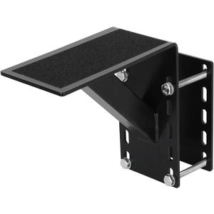 Frame Mounted Trailer Step,Boat Trailer Step,Supports up to 300 lbs,Non-Slip Surface (1 Pack, Black)