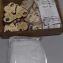 50 Sets Wedding Souvenir for Guests Includes Wood Heart Puzzle Keychain Cards and Gift Bags Rustic Wedding Favors for Guests