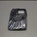 Black Gold Tree Skirt, 36 inches Spring Easter Fluffy Faux Fur with Gold Sequin Snowflakes Tree Rug, Furry Tree Mat for Holiday Decorations