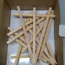 Canvas Boards with Easel for Painting 6 Pack 8 x 10 Inch Small Canvases Panels with Pine Easels Beginner PaintingKit for Acrylic Oil Watercolor Crafts Sip and Paint Art Party