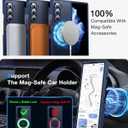 [NO.1 Magnetic for Samsung Galaxy Z Fold 6 Case with MagSafe [Military Shockproof][Translucent Matte][Anti-Fingerprint] Soft Silicone Bumper for Samsung Galaxy Z Fold 6 Phone Case Slim,Blue