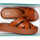 girl MIA Casual Sandals For Women US 9 Brown