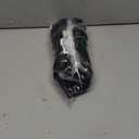 SHENHE Women's Open Front Ribbed Knit Bow Cute Cropped Cardigan Bolero Sweater Shrug Black and White Medium