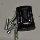 Energizer Recharge Pro Rechargeable AAA and AA Battery Charger With 4 NiMh Rechargeable AA Batteries, Provides a Full Charge in 3 Hours