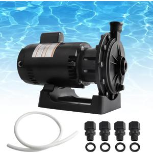 PB4-60 Booster Pump Compatible with Polaris Vac-Sweep 180 280 380 480 PRO 3900 Sport Pressure Side Pool Cleaner PB460 3/4HP Motor Booster Pump Compatible with Arneson Kreepy Krauly Letro Legend