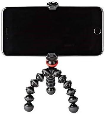 JOBY GorillaPod Mobile Mini: A Portable Mini GorillaPod Tripod That Fits Most iPhones, Androids and Windows Phones Including iPhone 8 & 8 Plus, Google Pixel and Lumia 950 XL,Black