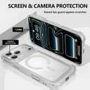 Magnetic Phone Case Made for iPhone 17 Pro Max 6.9 Inch, Silver