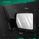 SCITOO Tow Mirror Compatible with 2004-2014 For F150 Towing Mirror with Turn Signal Power Control Heated Right Side