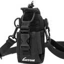 LUITON Radio Holder Walkie Talkie Pouch Molle Radio Pouch BaoFeng Radio Holster Strap Radio Case for Duty Belt Compatible with BaoFeng UV5R 888S F8HP Kenwood Icom HYT Arcshell Retevis H777 (1 Pack) (MSC-20C 1Pack)