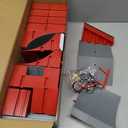 Finger Skateboard Park Kits,14-in-1 Bigger Finger Skateboard Ramp Set with 14 Ramps, 8 Fingerboards, 1 Finger Bike, Skate Park Kit, Fingerboard Skatepark Half Pipe Toys Gifts for Ages 3+