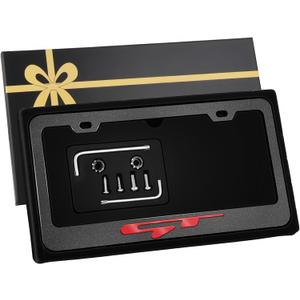 3D Compatible with KIA GT License Plate Frame，Stainless Steel Material